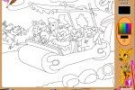 Книжка-раскраска Flintstones